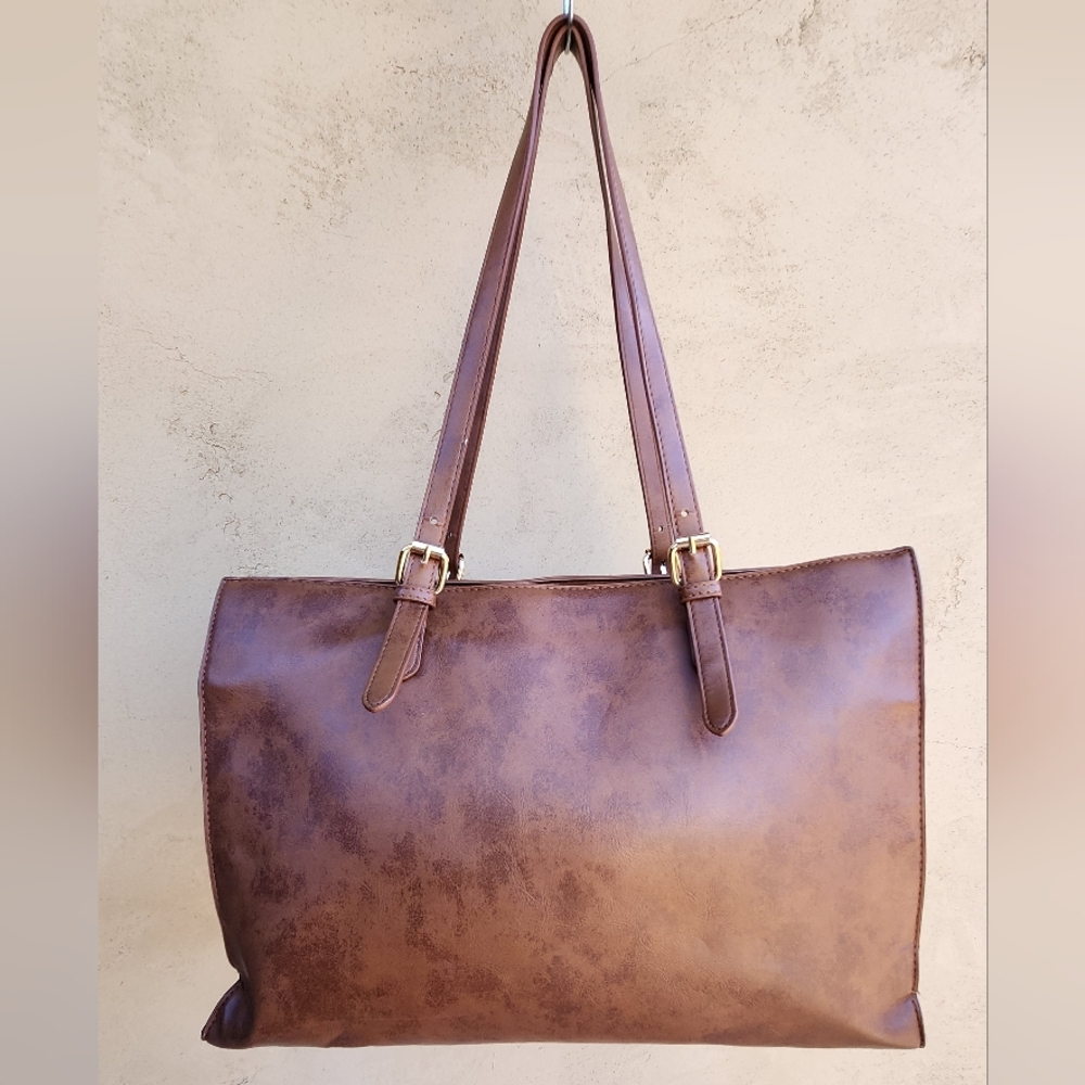 LOVEVOOK Brown Laptop Bag - Picture 6 of 14